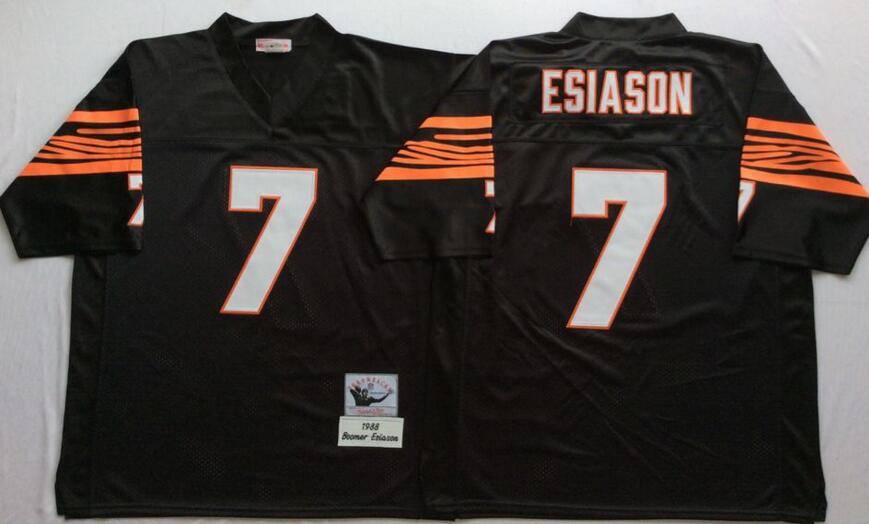 Cincinnati Bengals Black Retro NFL Jersey