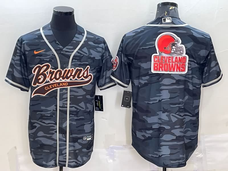 Cleveland Browns Camouflage MLB&NFL Jersey