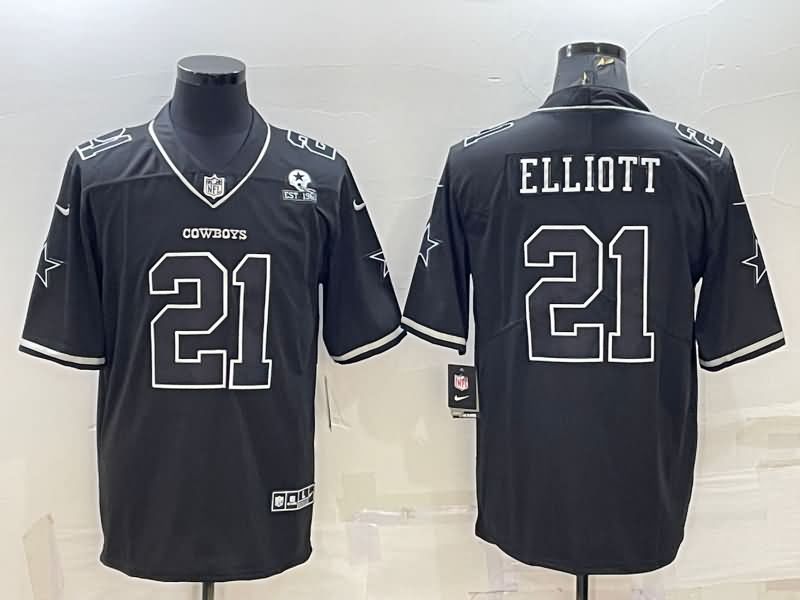 Dallas Cowboys Black NFL Jersey 02