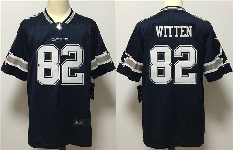 Dallas Cowboys Dark Blue NFL Jersey 02