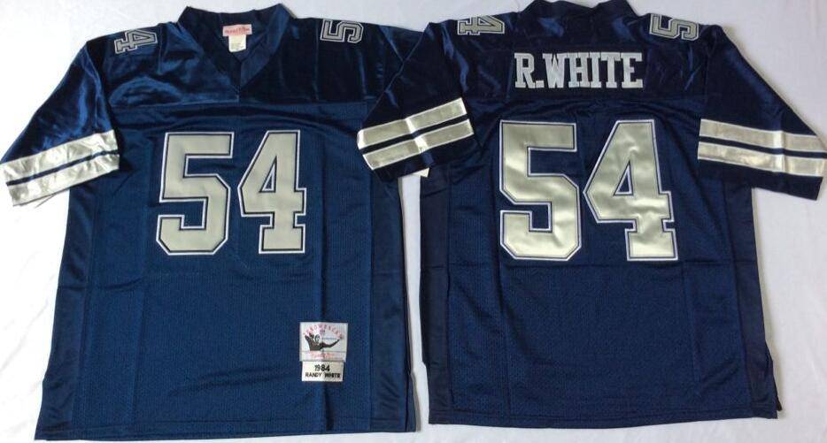 Dallas Cowboys Dark Blue Retro NFL Jersey