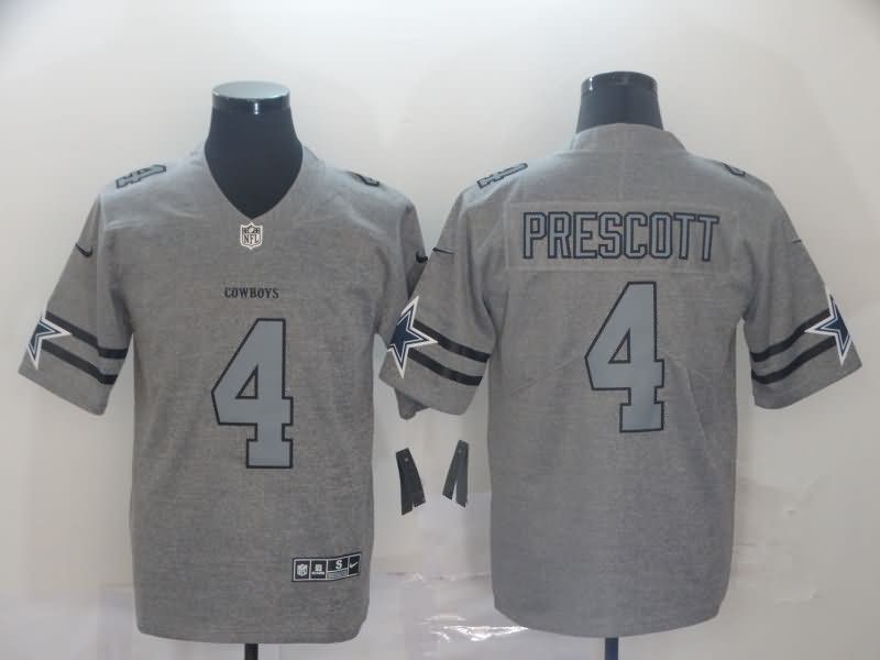 Dallas Cowboys Grey Retro NFL Jersey