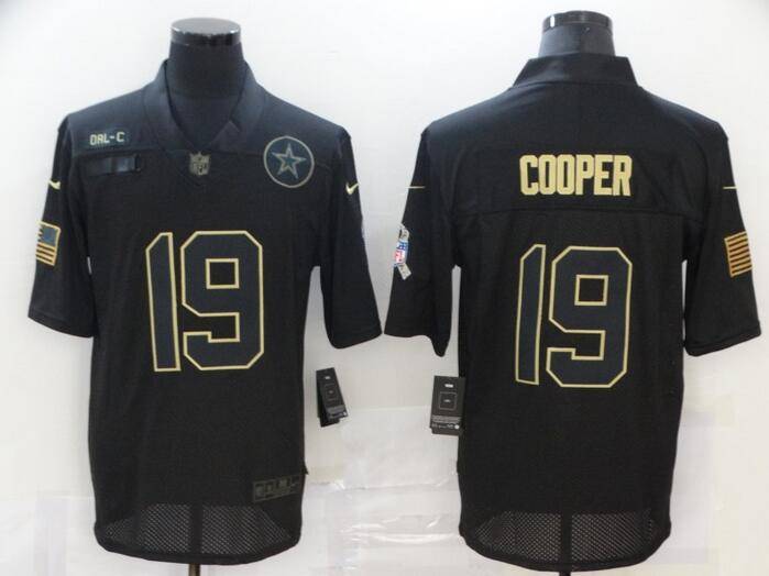 Dallas Cowboys Black Gold Salute To Service NFL Jersey