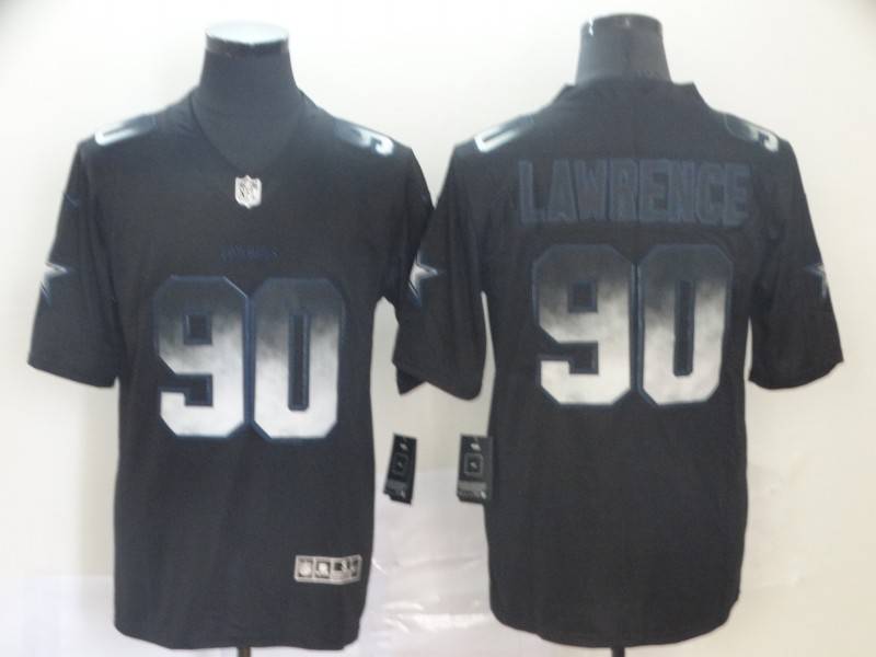 Dallas Cowboys Black Smoke Fashion NFL Jersey