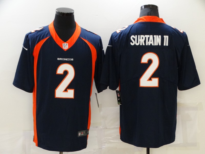 Denver Broncos Dark Blue NFL Jersey