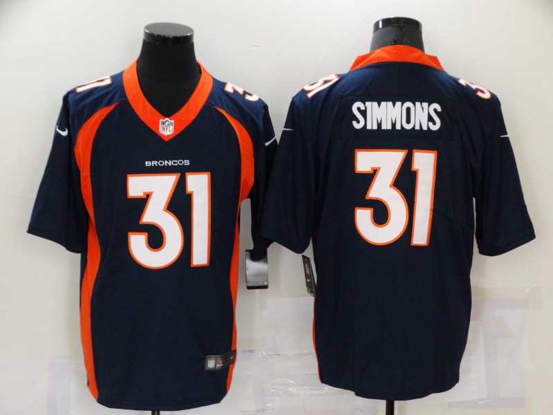 Denver Broncos Dark Blue NFL Jersey