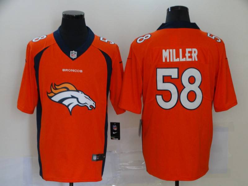 Denver Broncos Orange Fashion NFL Jersey