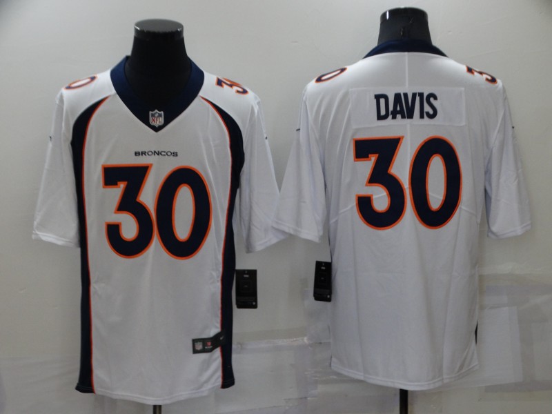 Denver Broncos White NFL Jersey