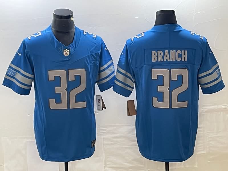 Detroit Lions Blue NFL Jersey 02