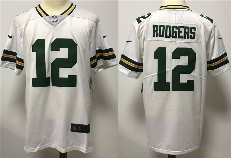 Green Bay Packers White NFL Jersey