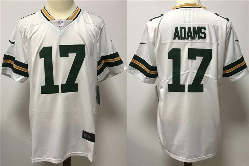 Green Bay Packers White NFL Jersey