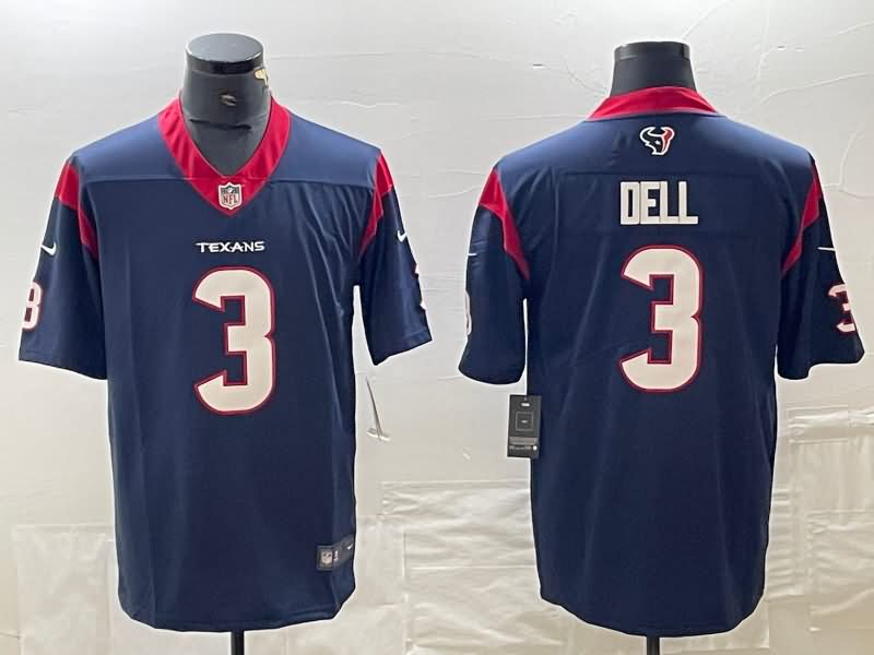 Houston Texans Dark Blue NFL Jersey