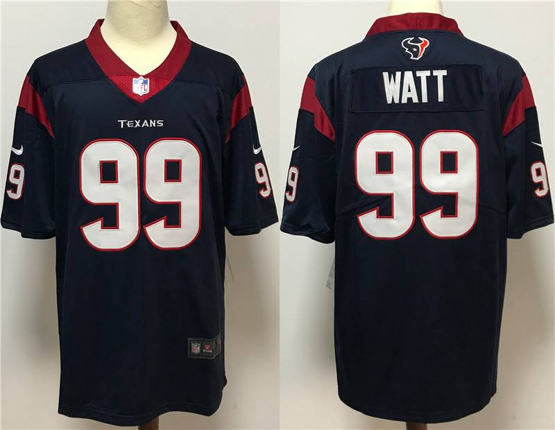 Houston Texans Dark Blue NFL Jersey