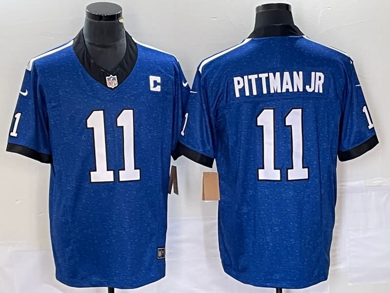 Indianapolis Colts Blue NFL Jersey 03