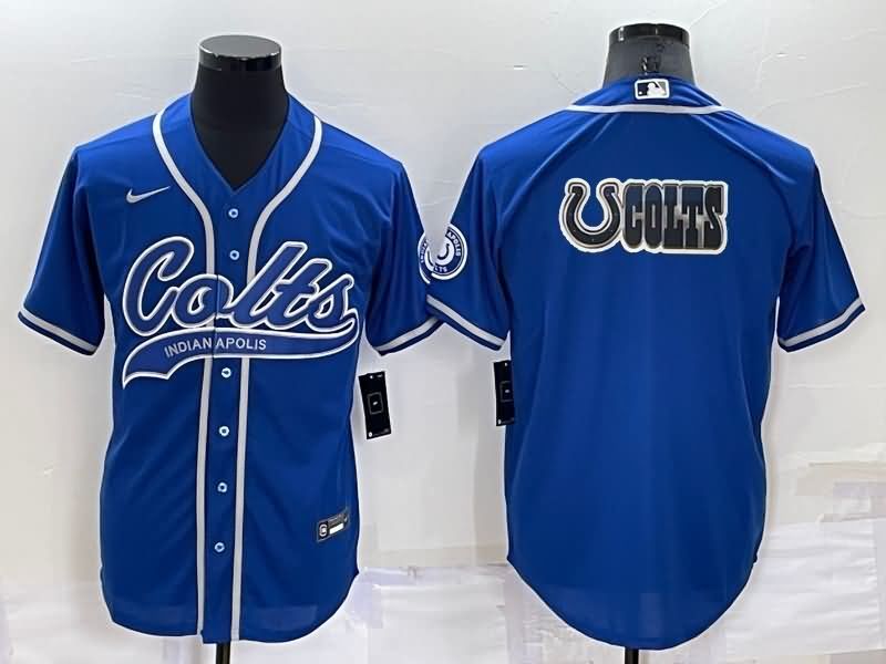 Indianapolis Colts Blue MLB&NFL Jersey