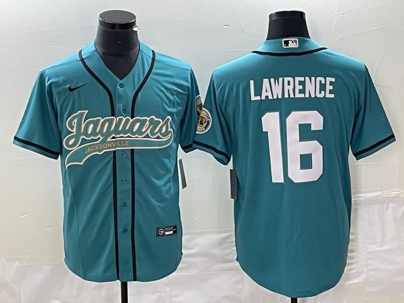 Jacksonville Jaguars Green MLB&NFL Jersey