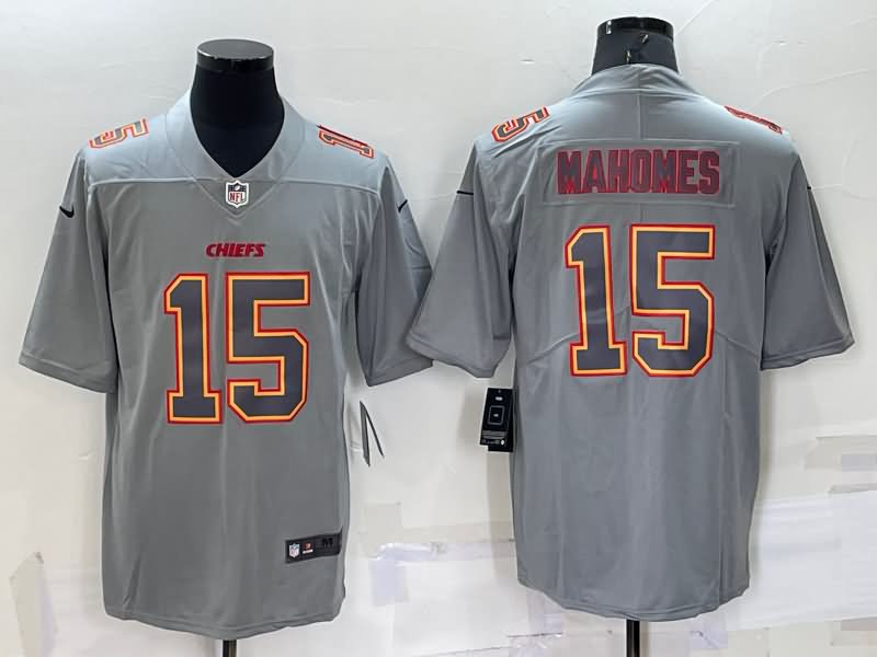 Kansas City Chiefs Grey Atmosphere Fashion NFL Jersey