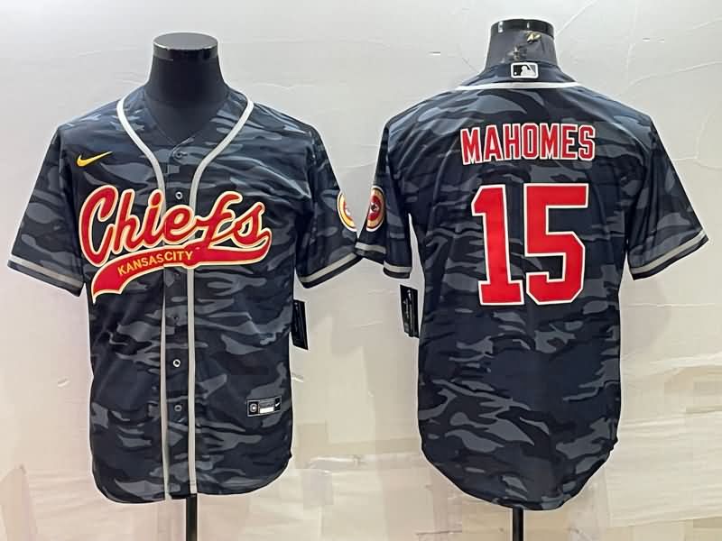 Kansas City Chiefs Camouflage MLB&NFL Jersey