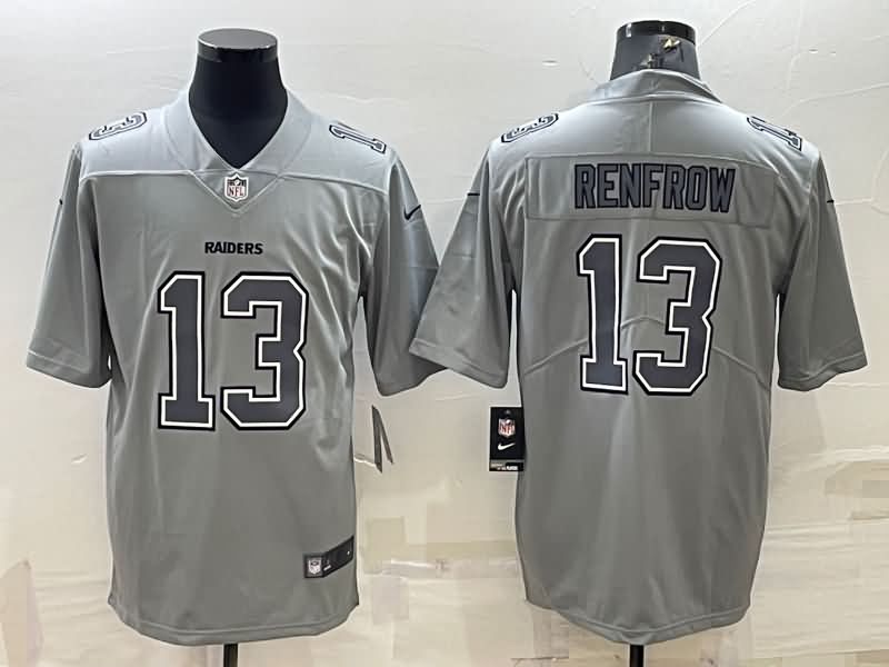 Las Vegas Raiders Grey Atmosphere Fashion NFL Jersey