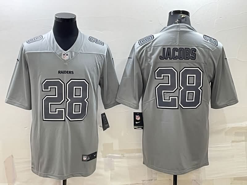 Las Vegas Raiders Grey Atmosphere Fashion NFL Jersey