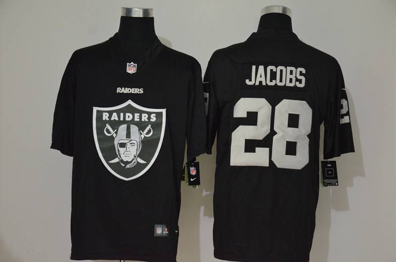 Las Vegas Raiders Black Fashion NFL Jersey