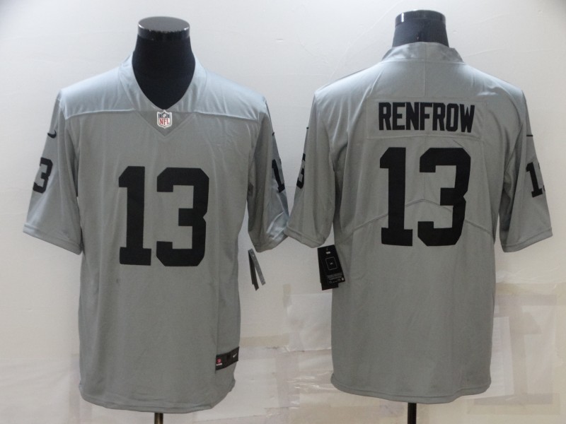 Las Vegas Raiders Grey Inverted Legend NFL Jersey