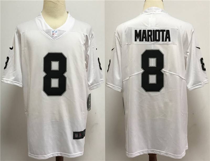 Las Vegas Raiders White NFL Jersey