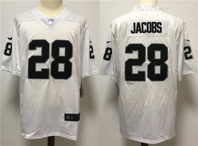 Las Vegas Raiders White NFL Jersey