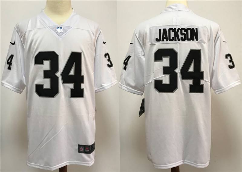 Las Vegas Raiders White NFL Jersey