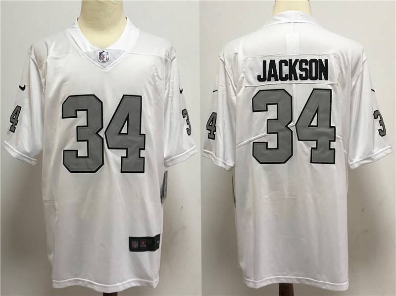 Las Vegas Raiders White NFL Jersey 02