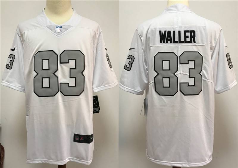 Las Vegas Raiders White NFL Jersey 02