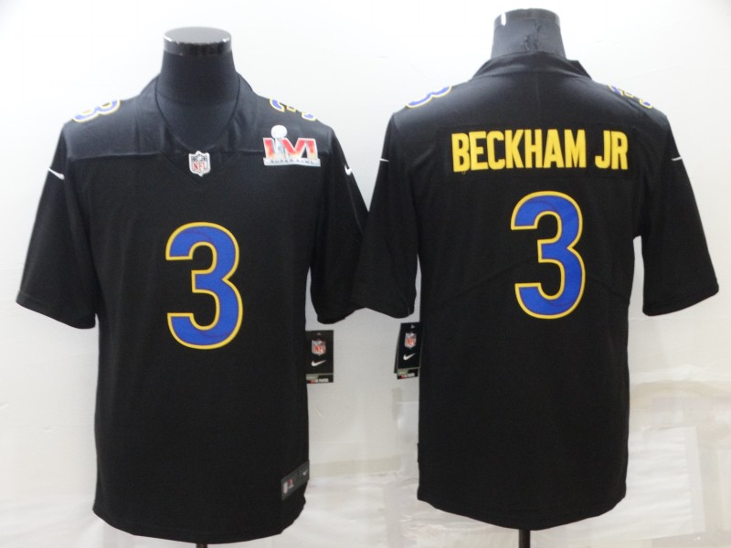 Los Angeles Rams Black Super Bowl NFL Jersey