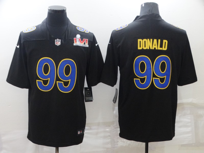 Los Angeles Rams Black Super Bowl NFL Jersey