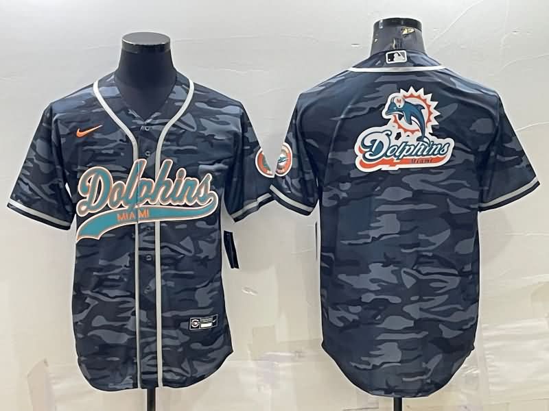 Miami Dolphins Camouflage MLB&NFL Jersey