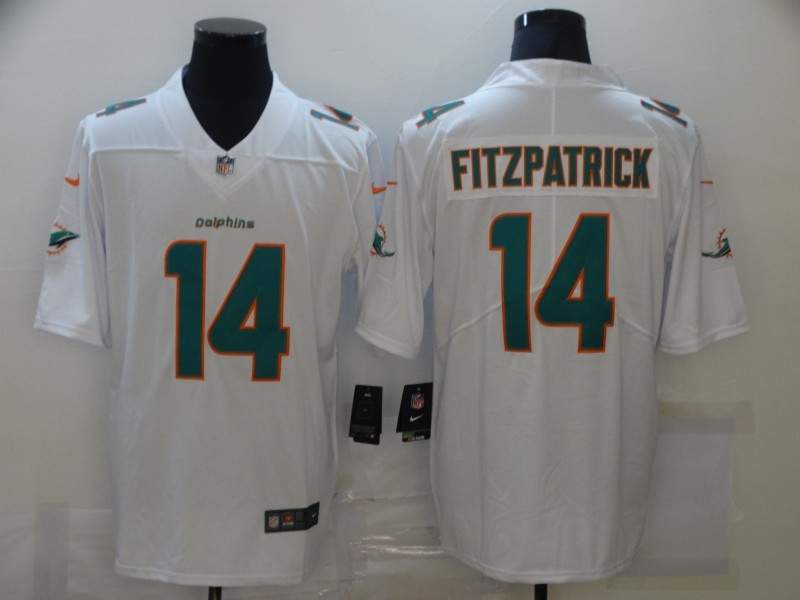 Miami Dolphins White NFL Jersey