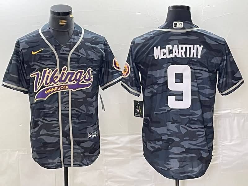 Minnesota Vikings Camouflage MLB&NFL Jersey