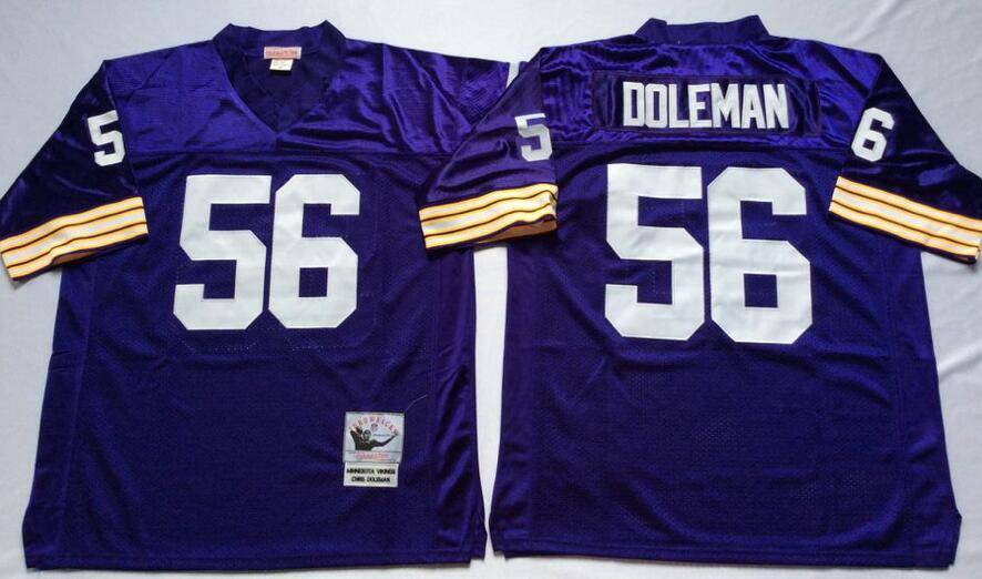 Minnesota Vikings Purple Retro NFL Jersey