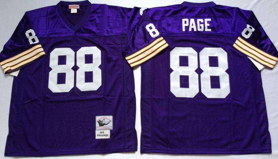 Minnesota Vikings Purple Retro NFL Jersey