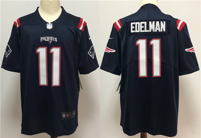 New England Patriots Dark Blue NFL Jersey