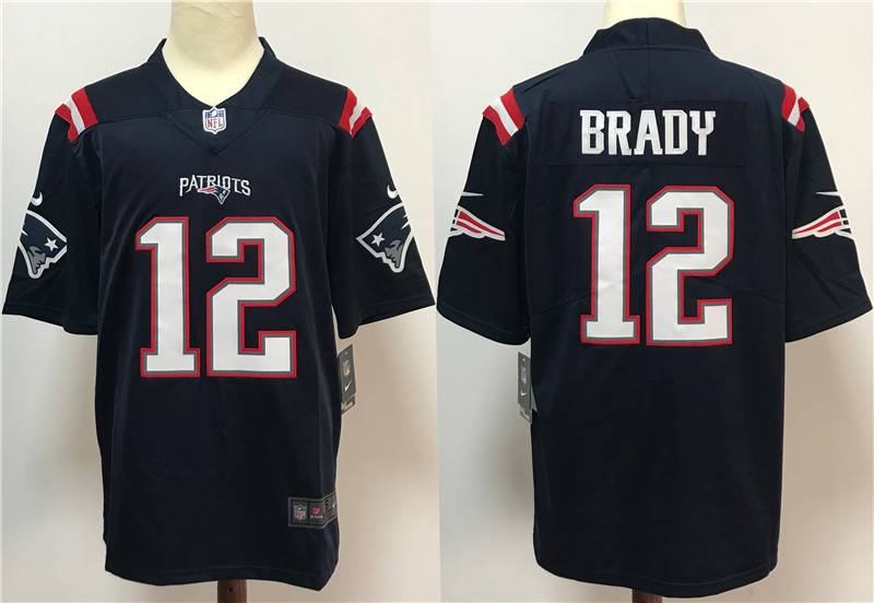 New England Patriots Dark Blue NFL Jersey