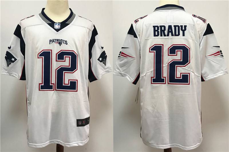 New England Patriots White NFL Jersey