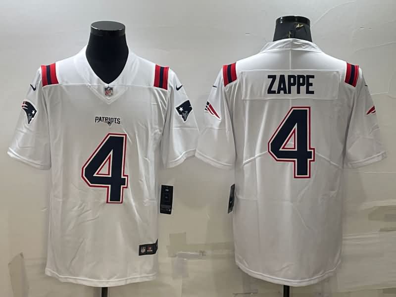 New England Patriots White NFL Jersey