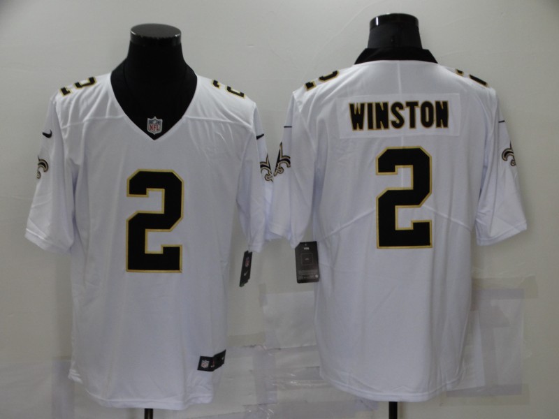 New Orleans Saints White NFL Jersey 02