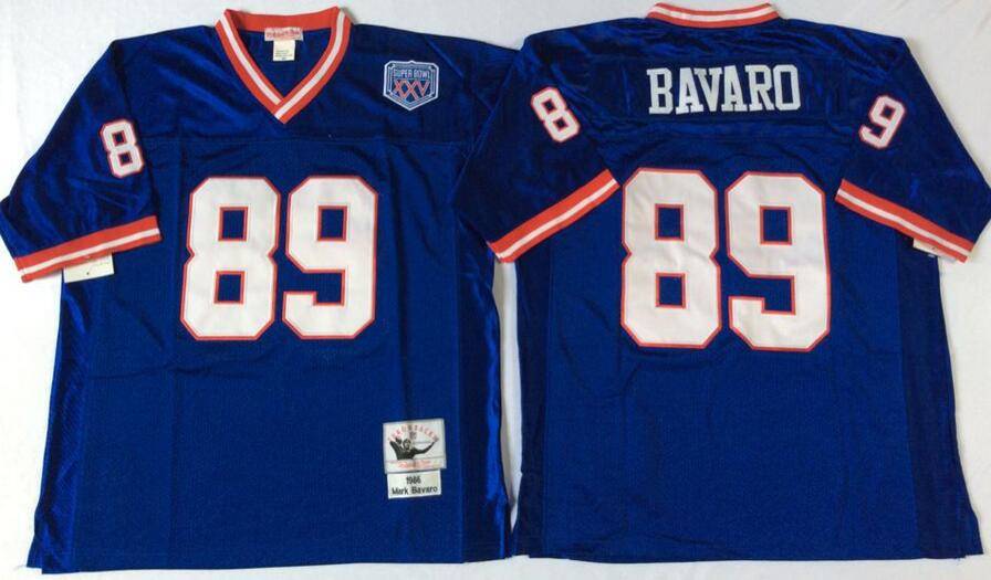 New York Giants Blue Retro NFL Jersey