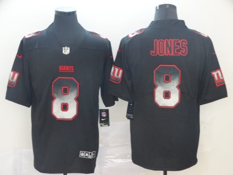 New York Giants Black Smoke Fashion NFL Jersey