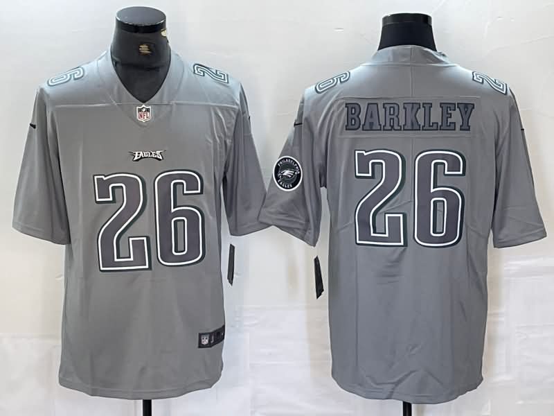 Philadelphia Eagles Grey Atmosphere Fashion NFL Jersey