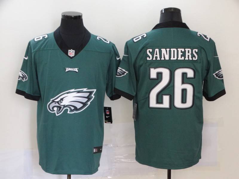 Philadelphia Eagles Green Fashion NFL Jersey