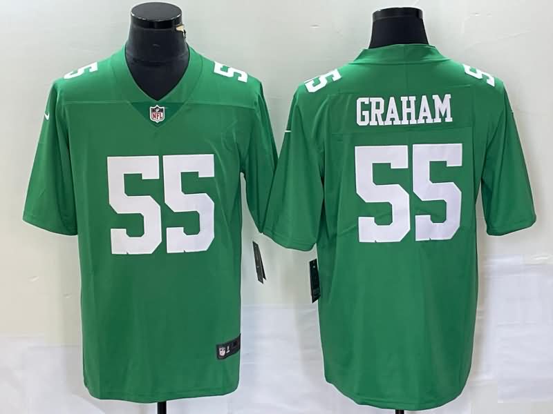 Philadelphia Eagles Green NFL Jersey 02