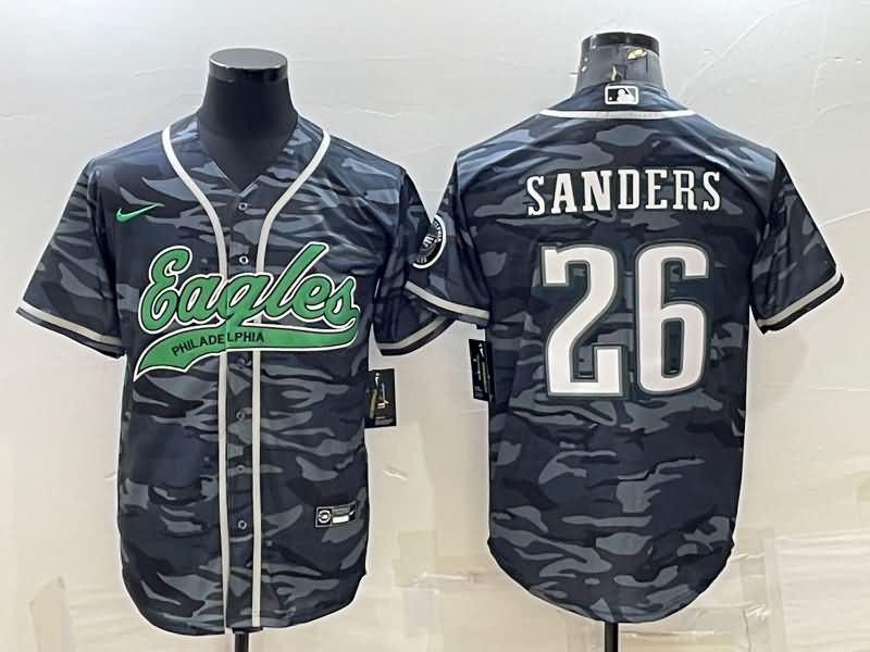 Philadelphia Eagles Camouflage MLB&NFL Jersey