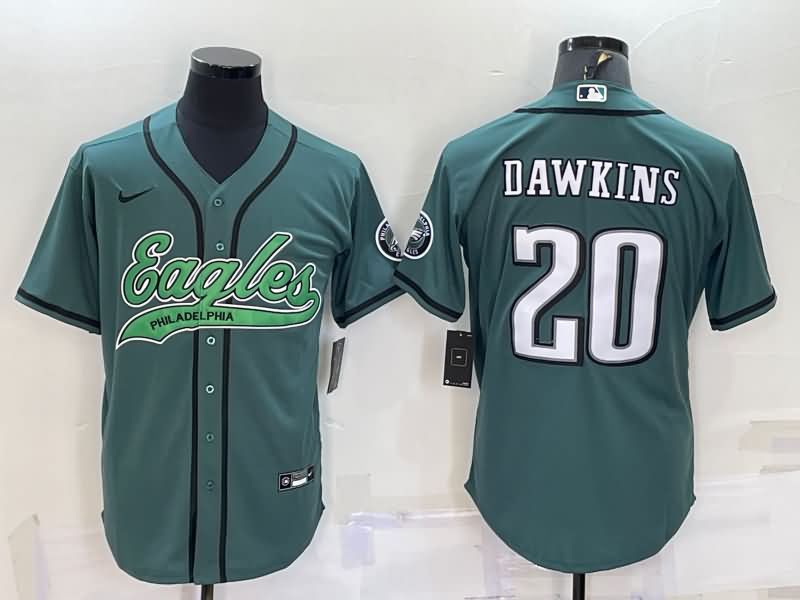 Philadelphia Eagles Green MLB&NFL Jersey